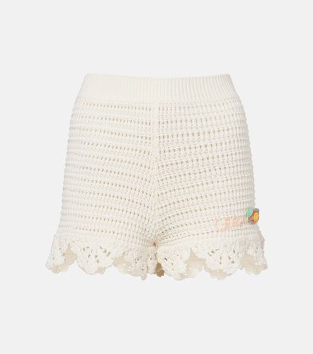 Chloé Shorts in cotone crochet smerlati - Chloe - Modalova