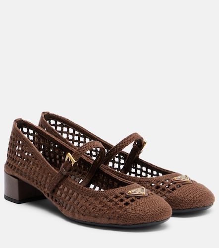 Prada Salones Mary Jane de croché - Prada - Modalova