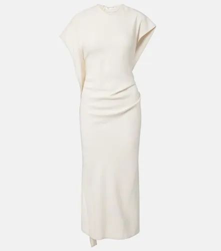 Vestido midi Victoria de satén drapeado - Victoria Beckham - Modalova