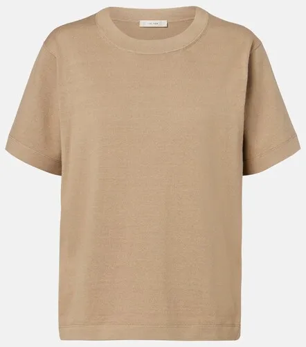 Orlan cotton and silk-blend T-shirt - The Row - Modalova