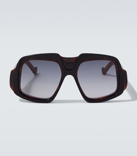 Gafas de sol oversized con anagrama - Loewe - Modalova