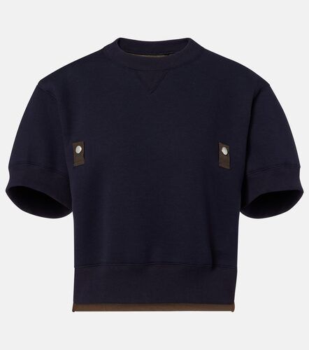 Sweatshirt aus einem Baumwollgemisch - Sacai - Modalova