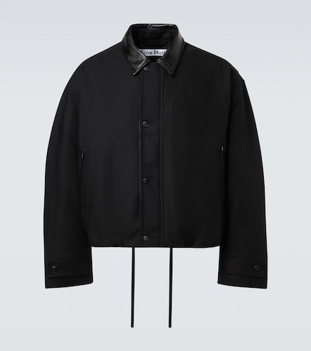 Chaqueta de sarga de algodón - Acne Studios - Modalova