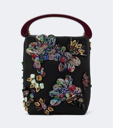Small embellished top-handle bag - Dries Van Noten - Modalova