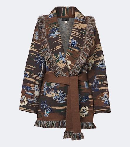 Jacquard Cardigan Texhawaii Rountrip - Alanui - Modalova