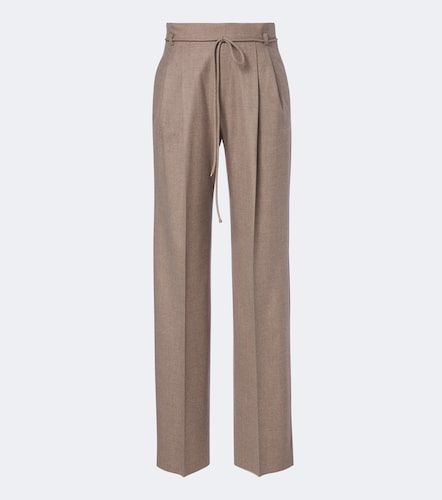 Pantalones rectos en mezcla de cachemir - Max Mara - Modalova