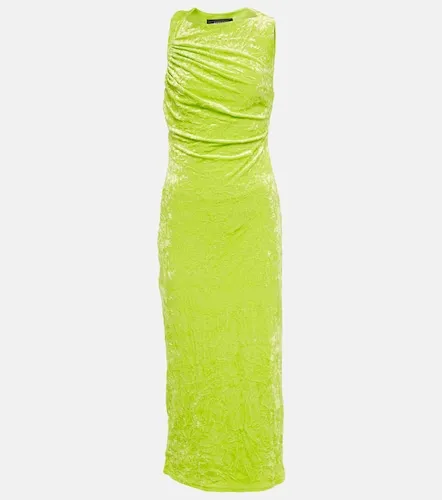 Versace Vestido midi de terciopelo - Versace - Modalova
