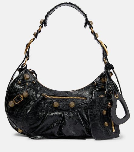 Le Cagole Small leather shoulder bag - Balenciaga - Modalova