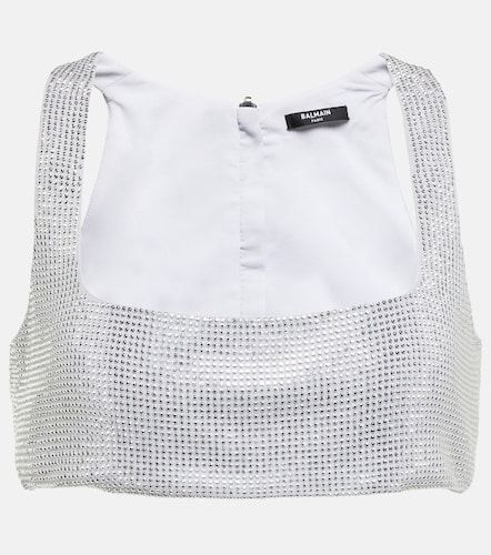Balmain Bralette adornado - Balmain - Modalova