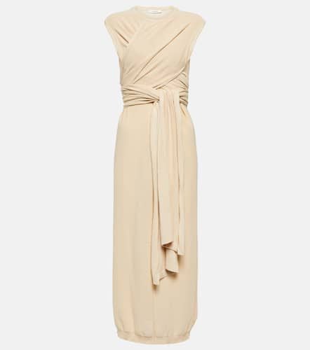 Lemaire Cotton knit wrap midi dress - Lemaire - Modalova