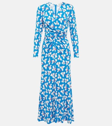 Abito midi in jersey con stampa - Diane von Furstenberg - Modalova