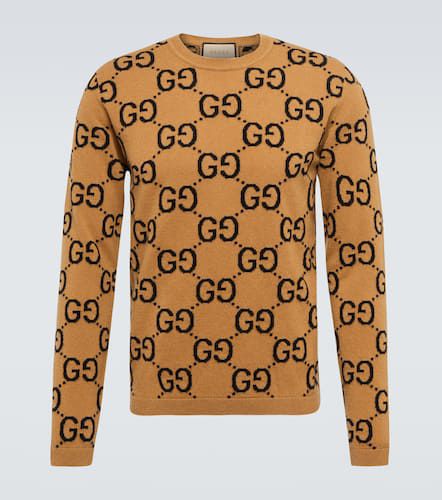 Gucci GG jacquard wool sweater - Gucci - Modalova