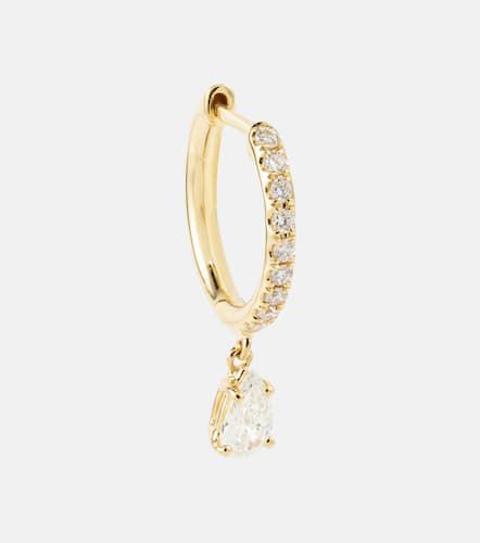 Einzelner Ohrring aus 18kt Gelbgold mit Diamanten - Anita Ko - Modalova