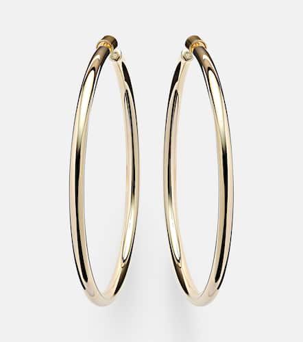 Kt -plated hoop earrings - Jennifer Fisher - Modalova