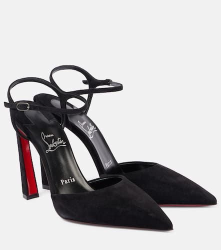 Condora Riviera 100 suede slingback pumps - Christian Louboutin - Modalova