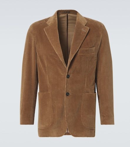 Blazer de pana de algodón - Rubinacci - Modalova