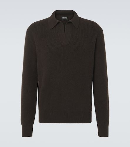 Zegna Pullover polo in cashmere - Zegna - Modalova