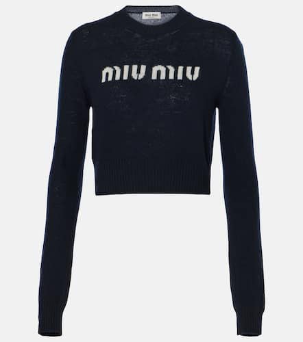 Pullover aus Wolle und Kaschmir - Miu Miu - Modalova