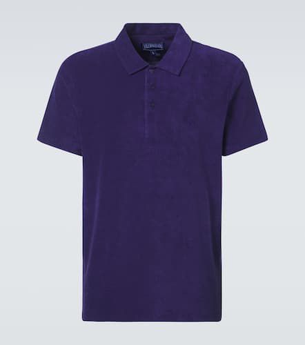 Phoenix cotton-blend terry polo shirt - Vilebrequin - Modalova