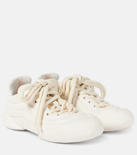 Flexion leather sneakers - Alexander McQueen - Modalova