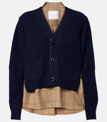 Sacai Camicia con cardigan - Sacai - Modalova