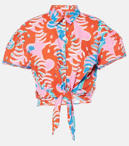 Printed cotton shirt - Poupette St Barth - Modalova