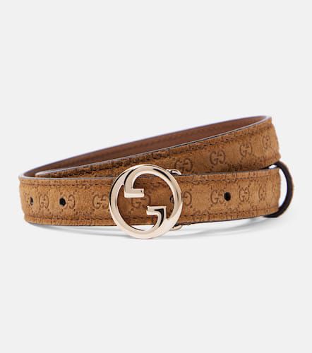 Gucci Gucci Blondie suede belt - Gucci - Modalova