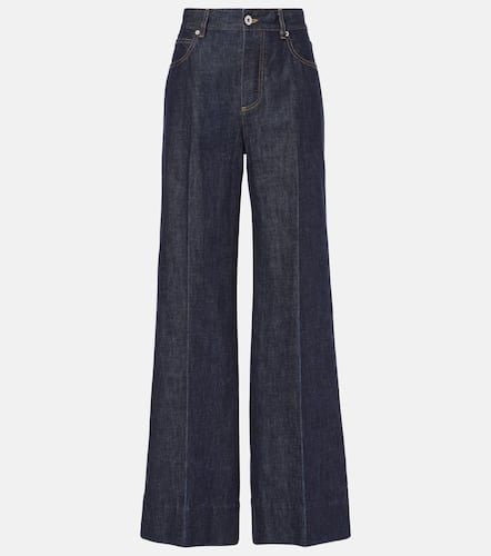 High-Rise Wide-Leg Jeans - Bottega Veneta - Modalova