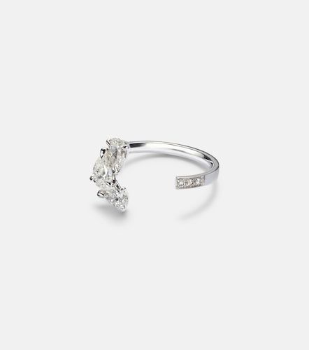 Anillo Serti Sur Vide de oro blanco de 18 ct con diamantes - Repossi - Modalova