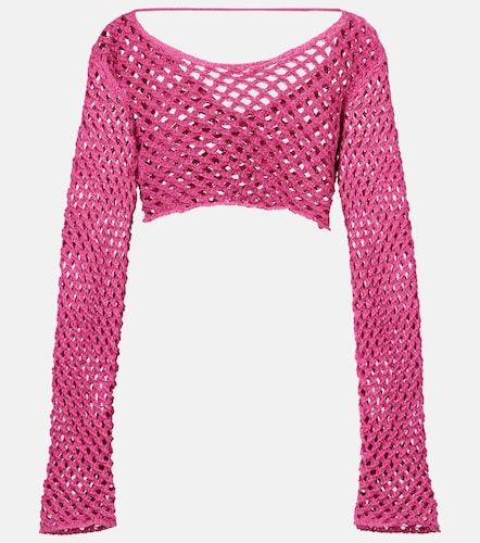 Crop top Magen en mezcla de algodón - Bananhot - Modalova