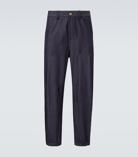 Gerade Hose aus Twill - Brunello Cucinelli - Modalova