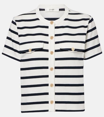 Frame Striped cotton top - Frame - Modalova