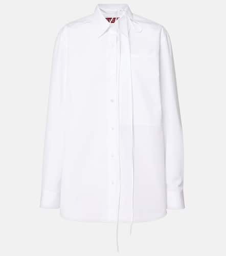 Gucci Logo cotton poplin shirt - Gucci - Modalova