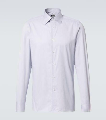 Zegna Camicia in cotone a righe - Zegna - Modalova