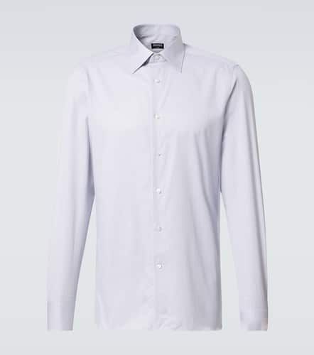 Zegna Striped cotton shirt - Zegna - Modalova