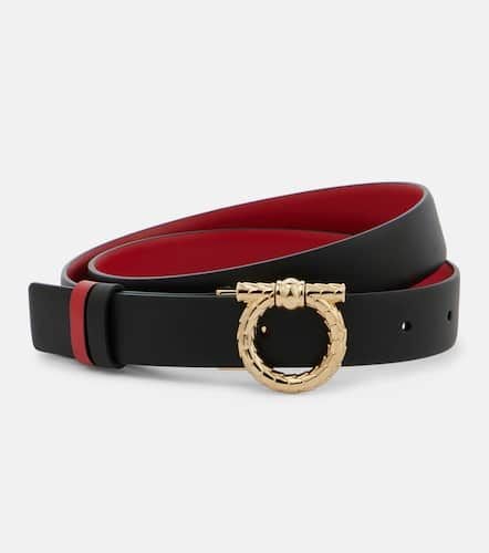 Gancini reversible leather belt - Ferragamo - Modalova