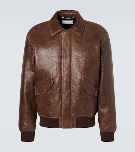 Saint Laurent Bomber in pelle - Saint Laurent - Modalova