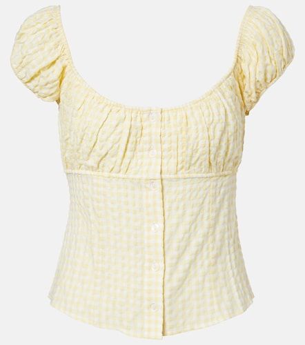 Montce Millie gingham top - Montce - Modalova