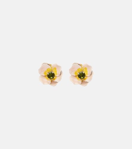 Blooming Poppy embellished earrings - Simone Rocha - Modalova