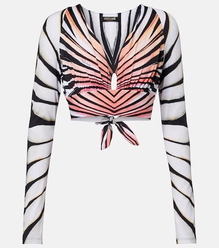 Roberto Cavalli Printed crop top - Roberto Cavalli - Modalova