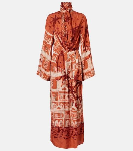 Abito midi in jacquard - Johanna Ortiz - Modalova