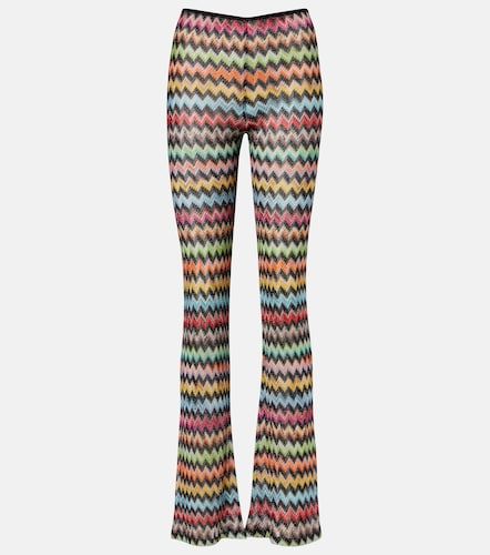 Missoni Zigzag lame flared pants - Missoni - Modalova