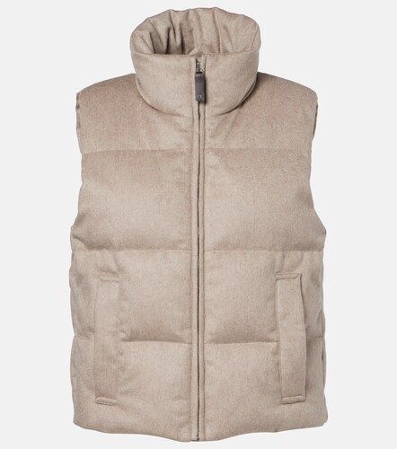 Chaleco de plumas de cachemir acolchado - Max Mara - Modalova
