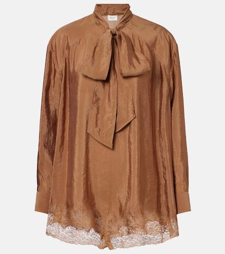 Saint Laurent Playsuit mit Spitze - Saint Laurent - Modalova