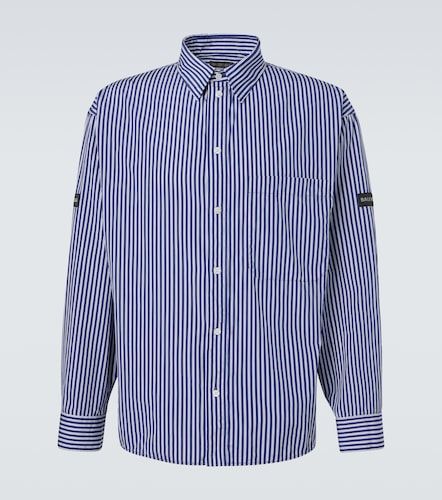 Camicia in popeline di misto cotone a righe - Balenciaga - Modalova