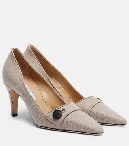 Lulumae 70 herringbone pumps - Manolo Blahnik - Modalova