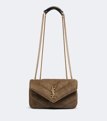 Loulou Mini suede shoulder bag - Saint Laurent - Modalova