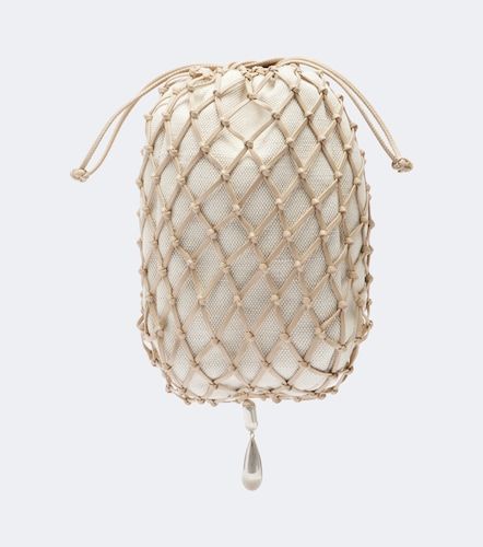 Savette Macrame Small leather pouch - Savette - Modalova
