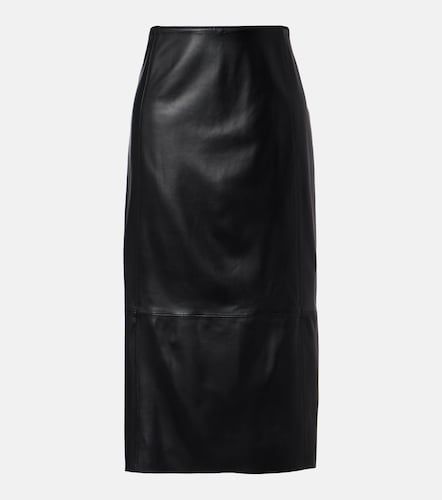 Vince Leather pencil skirt - Vince - Modalova