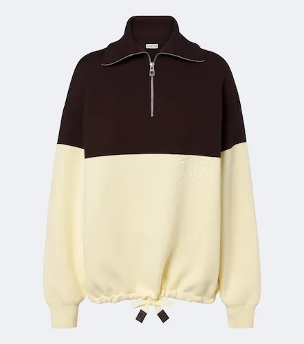 Jersey en mezcla de algodón con anagrama - Loewe - Modalova